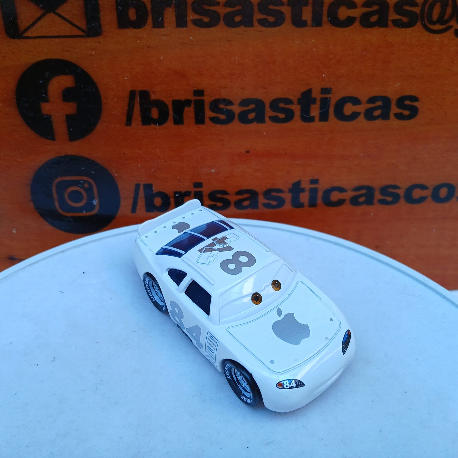 Auto Cars La Película iCar Blanco Metalico