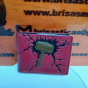 Billetera Thor, color rojo