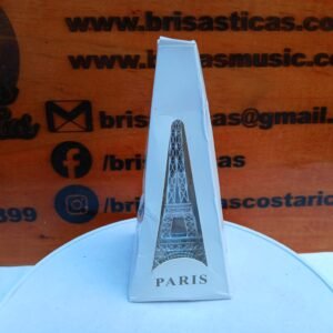 Torre Eiffel adorno, metal, 10 cm alto