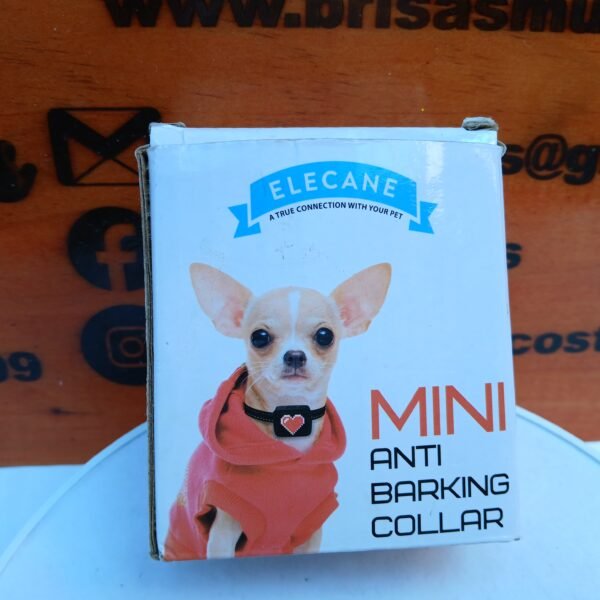 Mini Collar anti ladrido, perros