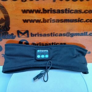Banda para cabeza, especial para correr, con música, conector USB
