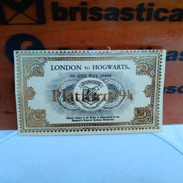 Boleto Tren Harry Potter London To Hogwarts