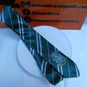 Corbata Slytherin Tela Harry Potter