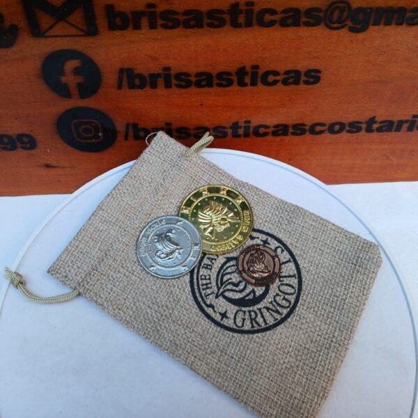 Monedas Gringotts Harry Potter