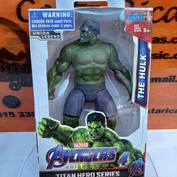 Figura de Acción Hulk (Hombre increíble)