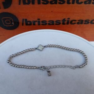 Pulsera plateado , acero inoxidable