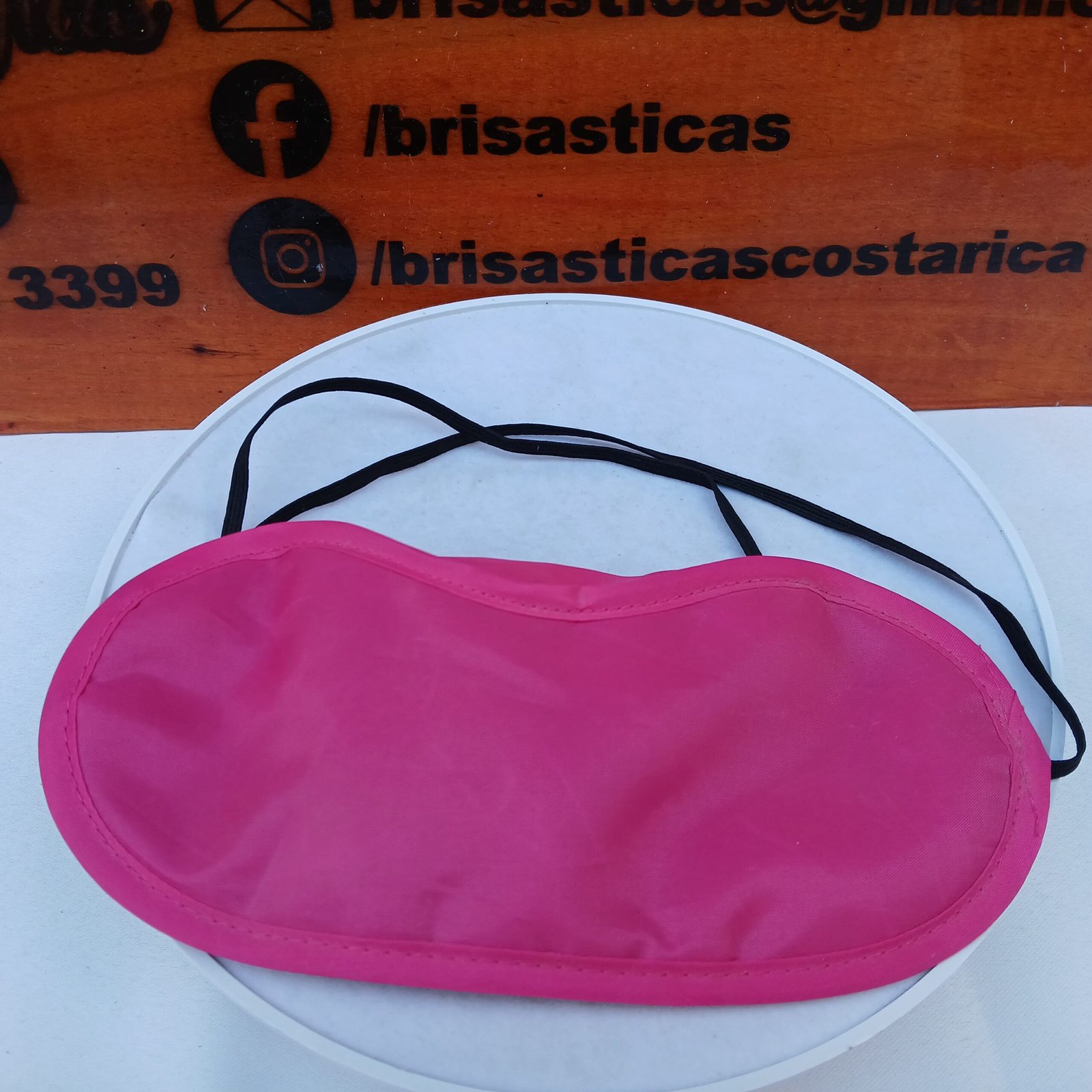 Antifaz de ojos para dormir, color fusia, bloquea la luz para crear un ambiente propicio para el sueño
