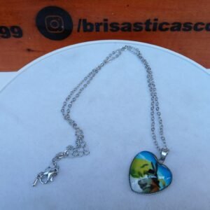 Cadena shrek y burro, metal