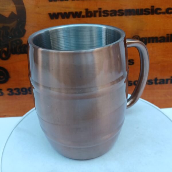 Jarra de cerveza, café acero inoxidable, color cobre 17.9 fl oz ,vaso de cóctel.
