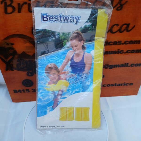 Flotadores para brazos amarillos Bestway 20cm x 20cm