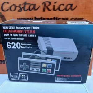 Consola Mini Game Anniversary Edition 620 (o Extreme Mini Game Box) es una consola retro que incluye 620 juegos clásicos integrados.
