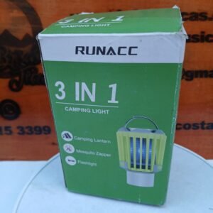 Lampara para acampar RunaCC 3 en 1