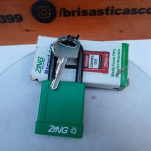 Candado de Seguridad Ziing Recycling Verde
