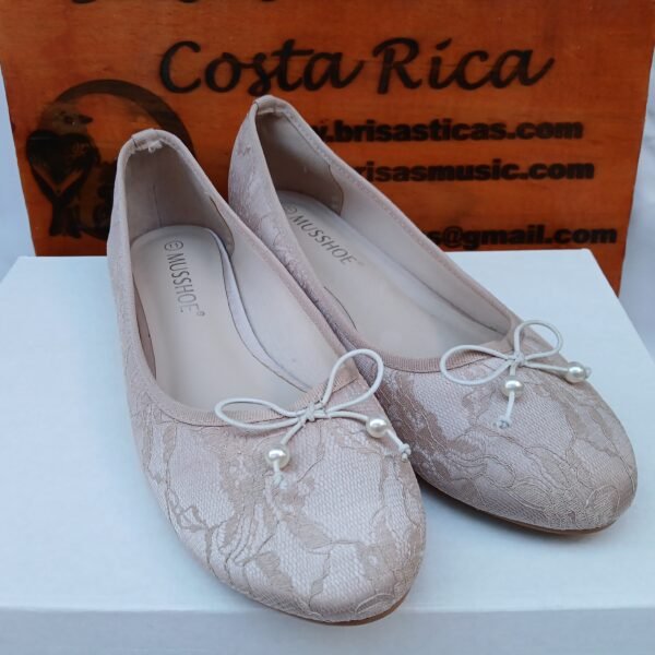 Zapatilla beige Musshoe Talla 41