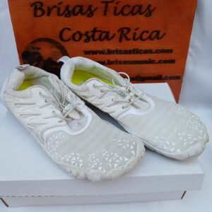 Tennis Blancas Punto Malla Talla 45