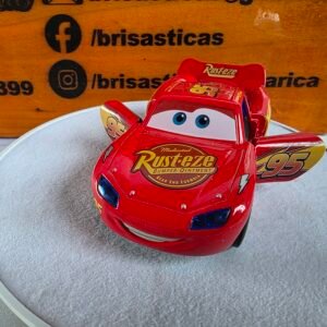 Auto Rayo McQueen con Luz y Sonido Rusteze