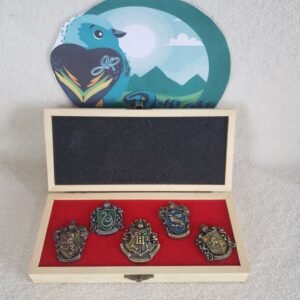 Original Universal Resort Set de broches pines escudos Escuelas de Magia Harry Potter casas harry